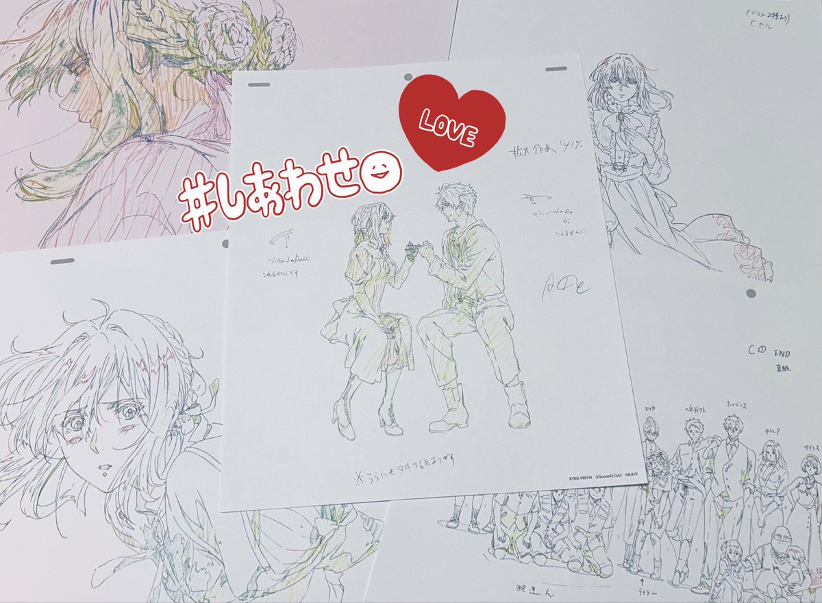 わ〜〜！複製原画めちゃくちゃ最高✨✨これは予備買っとくべきだった