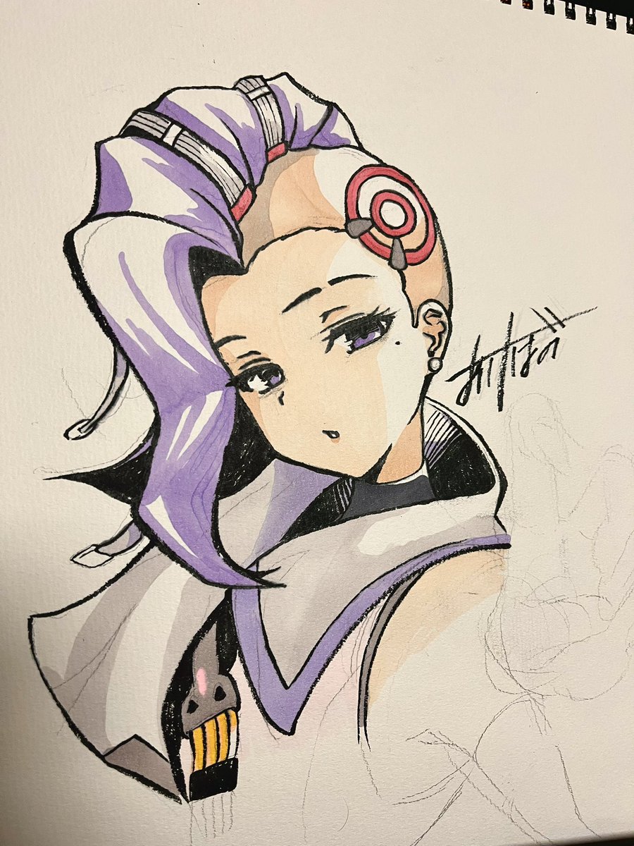 筆ペン初心者です
めっちゃ掠れます 