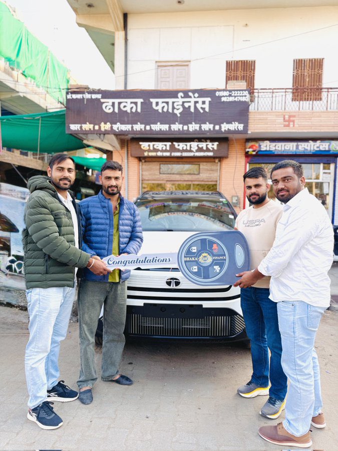 भाई भैराराम बेड़ा को नई #TataHarrier लेने पर हार्दिक बधाई एवं शुभकामनाएँ 🥳🥰

ईश्वर करे यह गाड़ी तरक्की, सुख और सुरक्षित सफ़र लेकर आए। 🚘✨
<a href="/JATbera1/">Bhera ram</a>