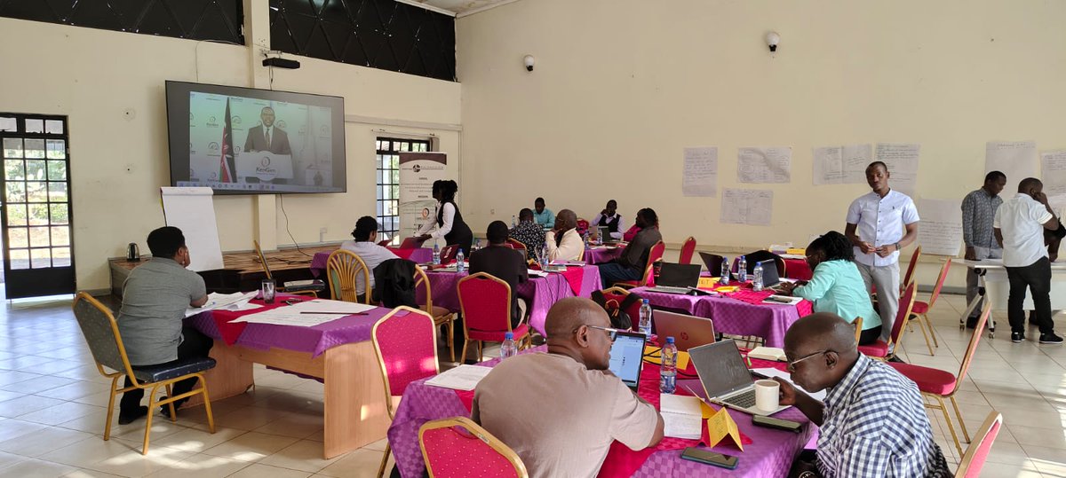 KenGenMDandCEO's tweet image. Every day, I get to work with the region’s greatest team, men and women who put their hearts and minds into powering this nation. Today, I had the honour of engaging @KenGenKenya staff, spread across every corner of Kenya, during the #StateofKenGenAddress 2026.
#SoKA
#JenGaKenGen