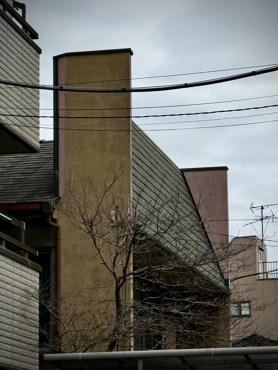 本日のヤネカベ建築．