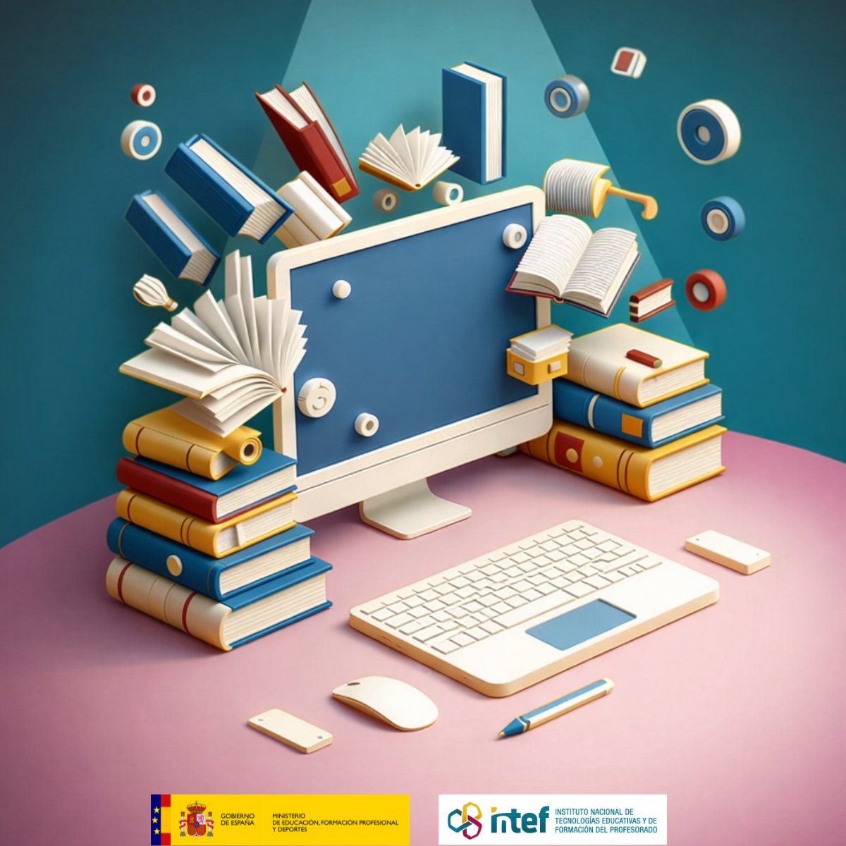educaINTEF's tweet photo. 💬 ¿Puede el aula convertirse en un laboratorio del lenguaje? 

✍️ En el curso «Escritura creativa en la era digital: teoría y práctica en el aula» descubrirás cómo trabajar la creatividad a través del taller de escritura 

👉 Consulta la convocatoria: https://t.co/i17kau7viY https://t.co/zE3TtFLr2y