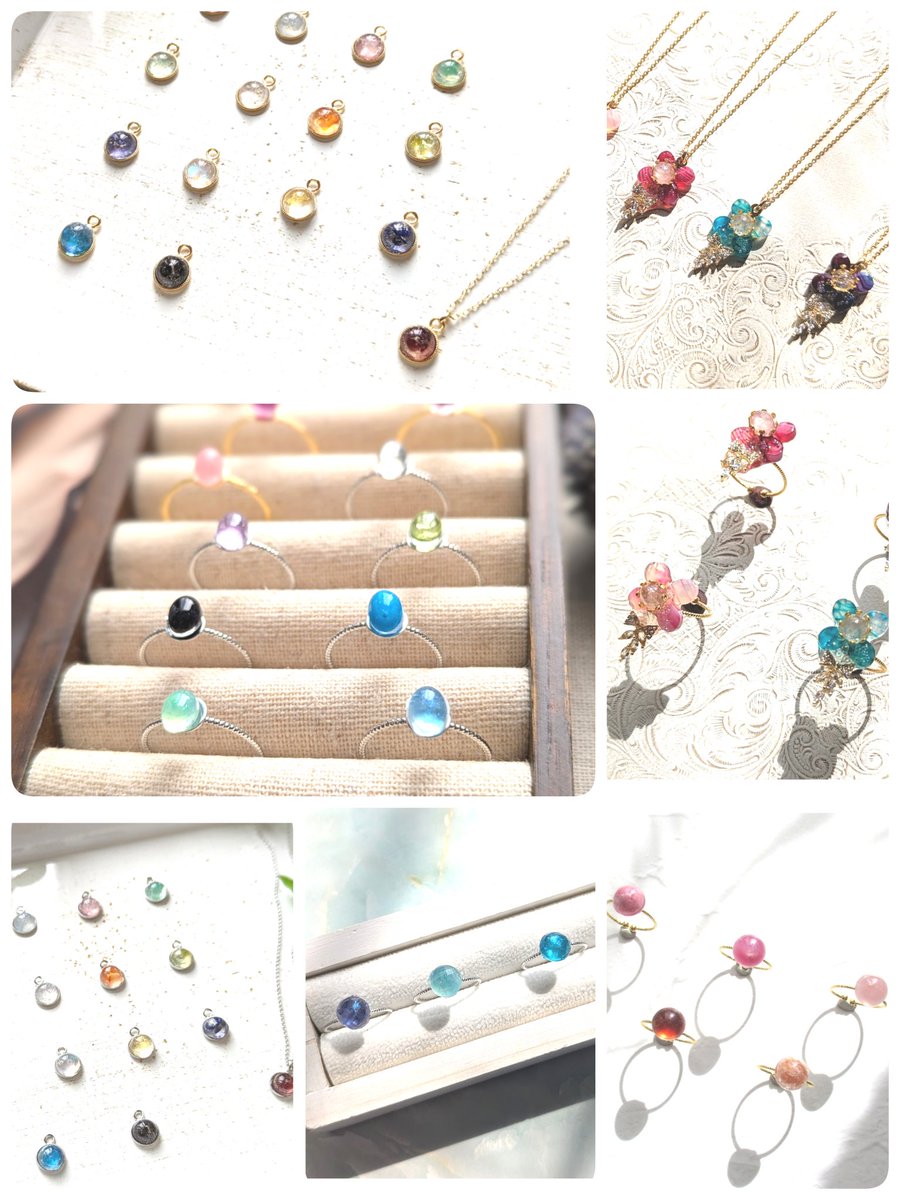 カラフル爆誕 #365DIYtheme そのままでは使えない天然石の色合いを