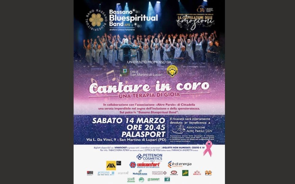 SPETTACOLI | “Cantare in coro – una terapia di gioia”, una serata all’insegna dell’inclusione 
tgpadova.telenuovo.it/spettacoli/202…