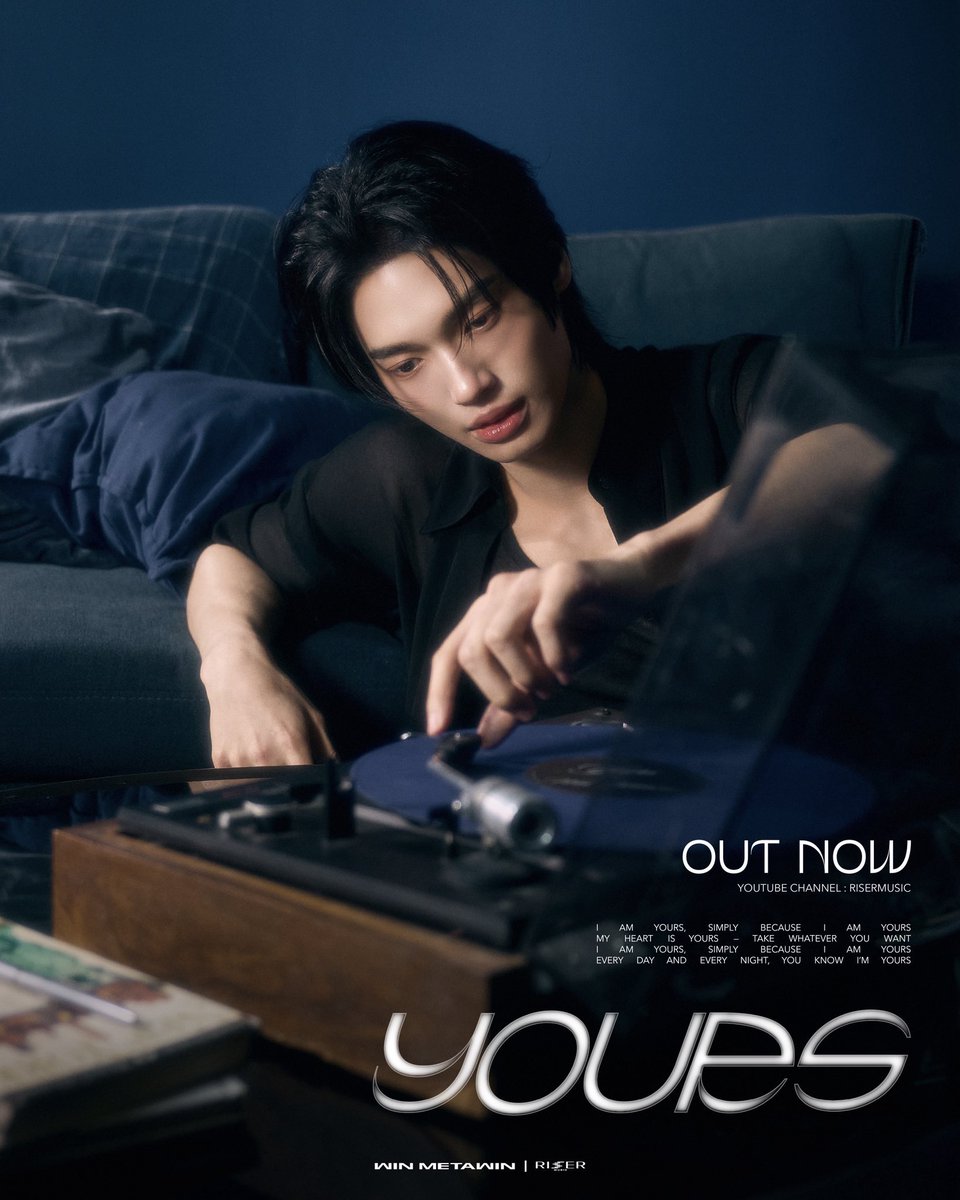 OUT NOW🔥
Yours - WIN METAWIN

OFFICIAL MV
🎬 youtu.be/YJ6XBz71g30
🎧 All Streaming Platforms

ฝากทุกคนเข้าไปสตรีมกันเยอะ ๆ นะคะ 🥰

WIN KNOWS I AM YOURS

#YoursWIN_MV
#YoursWIN  
#winmetawin <a href="/winmetawin/">Winmetawin</a>