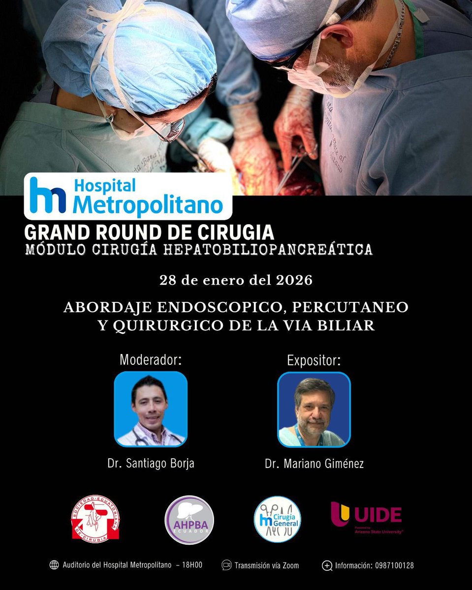 ahpba_ecuador's tweet photo. Un evento especial que da el reinicio a la actividad académica en AHPBA Ecuador , no te lo puedes perder !!  

Link 

https://t.co/vw6GCF1lZp https://t.co/H729xuGJvt