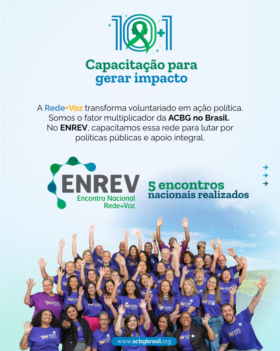 ACBGBrasil's tweet photo. A ACBG Brasil completa 11 anos!
Saiba mais:
https://t.co/ul07sNpjMc https://t.co/Ceq0qb5T8b