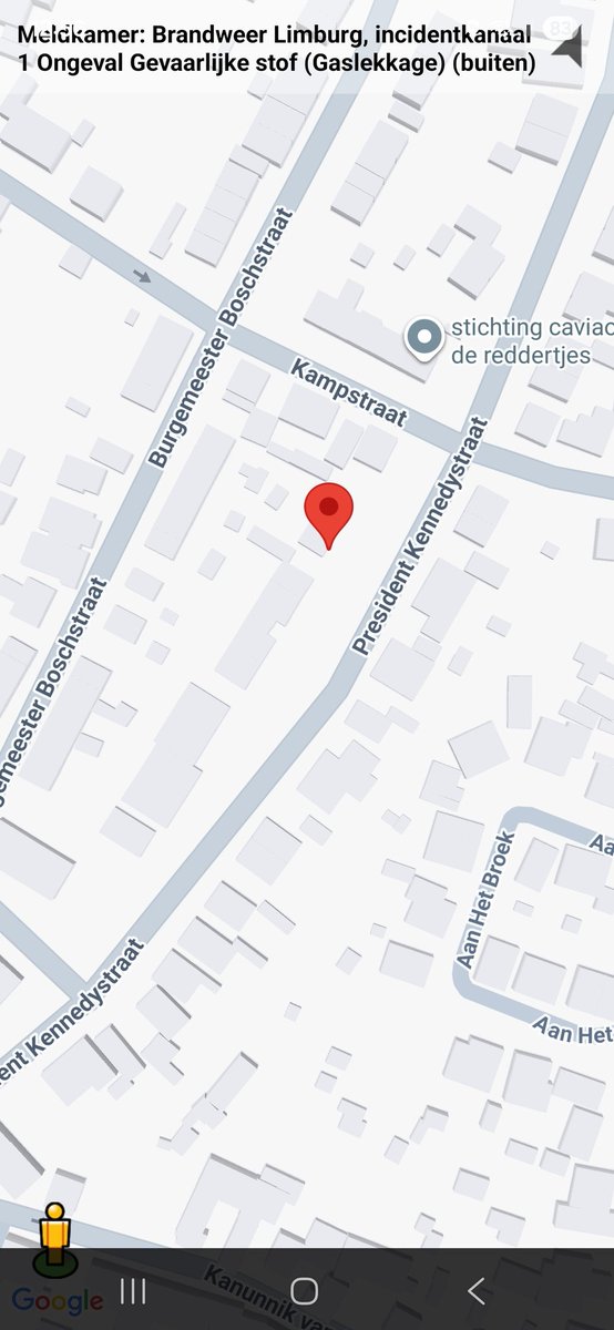 Gaslekkage in Schinveld