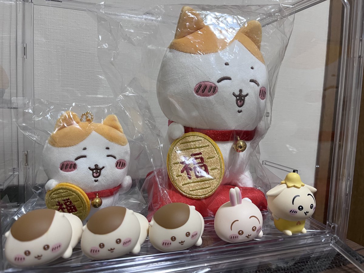 やっとお迎え出来た！！ 招福！ハチワレ マスコット！ これから