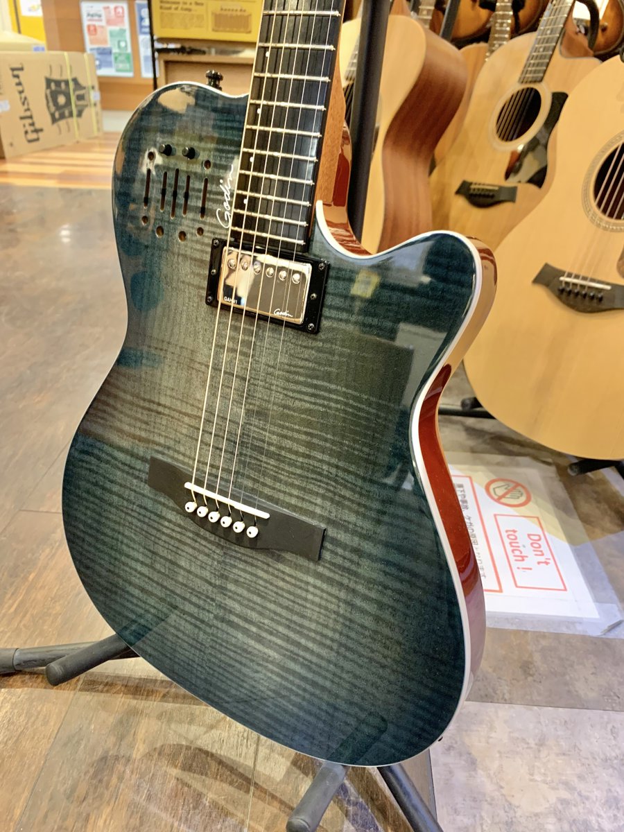 オススメ中古アコギ！】 『USED Godin / A6 Ultra Denim Blue 25th ANV