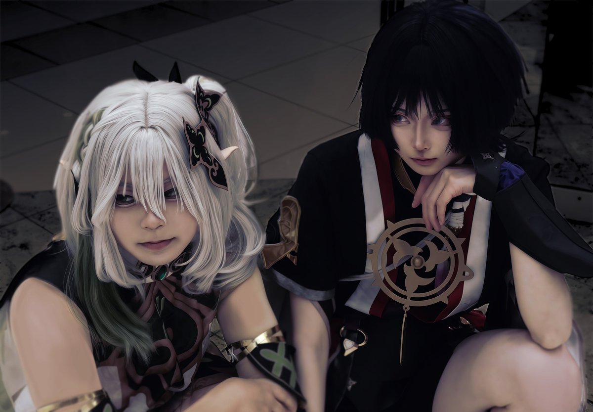 shinotsukicos's tweet photo. ※#cosplay  #アコスタイオンモール筑紫野 

 ーーーーーーーーーーーー  

似た者同士 

 ーーーーーーーーーーーー  

ナヒーダ➤@Mini81644243662
📸➤@Akichan7974

#Nahida #scaramouche https://t.co/TDig2NQzGj