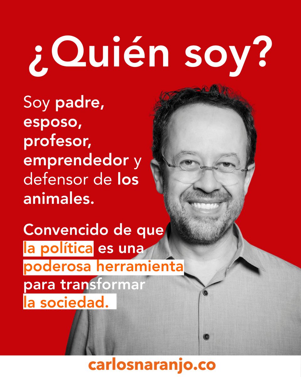 CarlosNaranjo's tweet image. Lo que soy, lo que quiero, lo que defiendo. Lo que ves es lo que hay. Soy Carlos Naranjo y quiero tu voto para cambiar la política cambiando a los viejos políticos, los de siempre: los que compran conciencias y venden su curul. Los que nos han robado el presente y el futuro para…