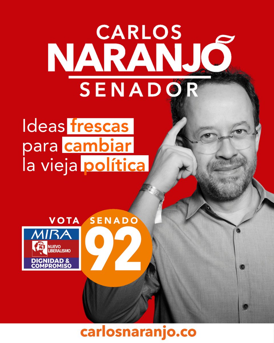 CarlosNaranjo's tweet image. Lo que soy, lo que quiero, lo que defiendo. Lo que ves es lo que hay. Soy Carlos Naranjo y quiero tu voto para cambiar la política cambiando a los viejos políticos, los de siempre: los que compran conciencias y venden su curul. Los que nos han robado el presente y el futuro para…