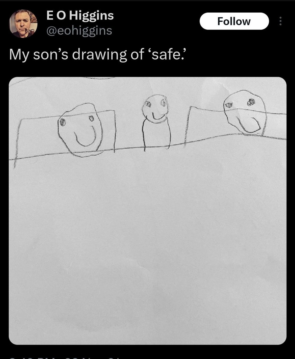 terminallyOL's tweet image. "Safe" is more profound and emotionally impactful than anything AI could generate