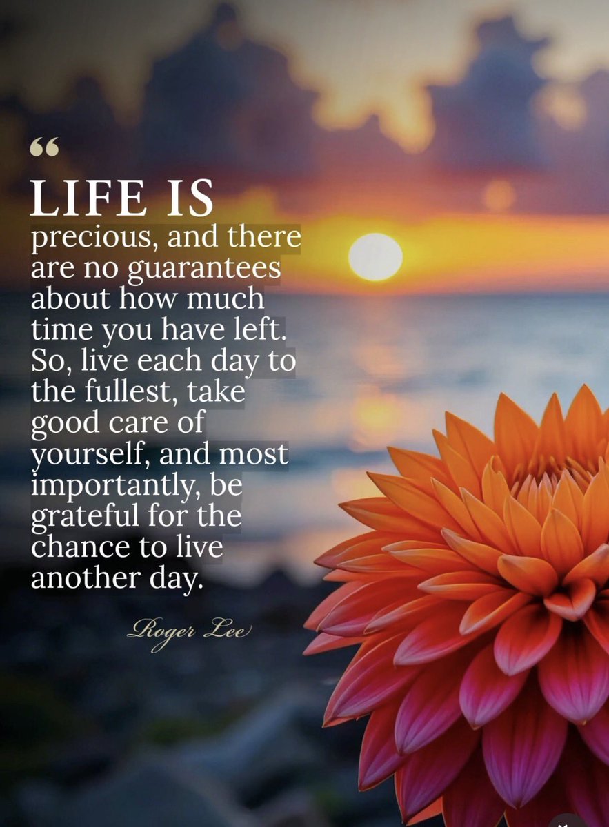 Let’s live each day to the fullest, with #selfcare and #gratitude being priorities! 🥰