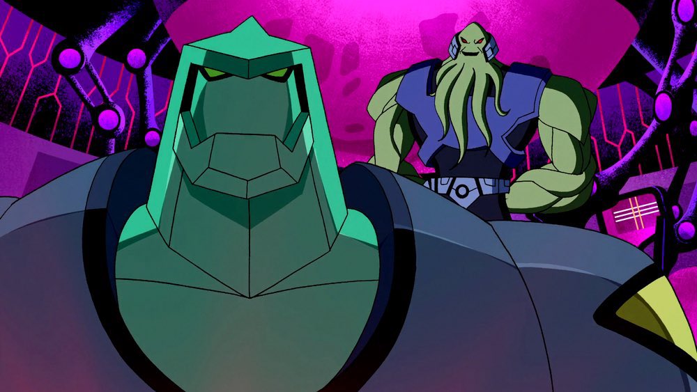 BenTenNews's tweet photo. The same scene shown in Ben 10 (2005) and in Alien Force https://t.co/3dw2WNViKm