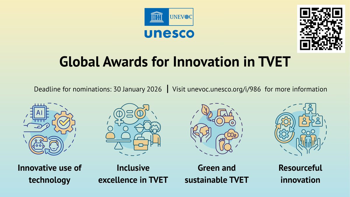 UNESCO-UNEVOC #education #skills #training tweet media