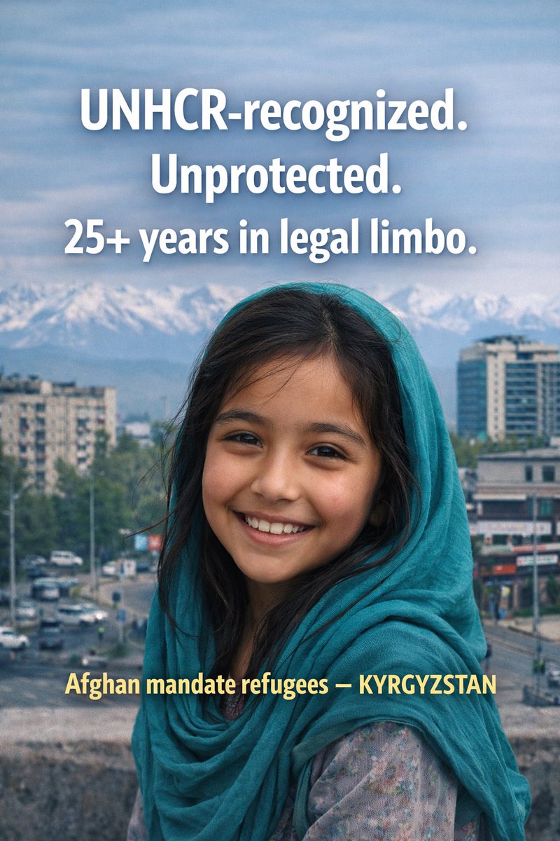 afghan_rf's tweet photo. 🌎📣 According to UNHCR’s 2026 Projected Global Resettlement Needs (PGRN), Afghans are now the largest refugee population in need of resettlement worldwide — 573,465 people.

UNHCR also states clearly:
“Resettlement is a life-saving solution.”

Yet fewer than 5% of refugees in need were resettled in 2024, and 2025 quotas are the lowest since 2003 — even lower than during COVID-19.

In #Kyrgyzstan, UNHCR-recognized Afghan mandate refugees have remained for 25+ years without legal protection, while their cases have never been submitted for resettlement.

This cannot be explained by limited quotas alone.

UNHCR itself calls for flexible, rotating priorities and impact-driven resettlement.
Excluding recognized Afghan refugees from submission is therefore not a technical constraint.

It is a policy choice — and it contradicts UNHCR’s own global assessments.

Resettlement cannot be called life-saving if it is applied selectively.

@Refugees @UNHCR_Cent_Asia @UNHCRgov @UNHCRCanada @UNGeneva @UN_News_Centre @UNHumanRights  @UNMigration @IOMchief @UNOCHA @UN
@antonioguterres 
@StatePRM @StateDept
@CanadaDev @IRCC @CanadaPE @CanadaFP
@ausgov @dfat
@BelgiumUN
@UKMissionGeneva @UNinBrussels
@IRAP @RefugeeCouncil @displacedint 

#Geneva #Geneva2025 #ResettleMandateRefugeesFromKyrgyzstan #EqualProtectionForAll #Kyrgyzstan #AfghanRefugees #Resettlement #InternationalProtection