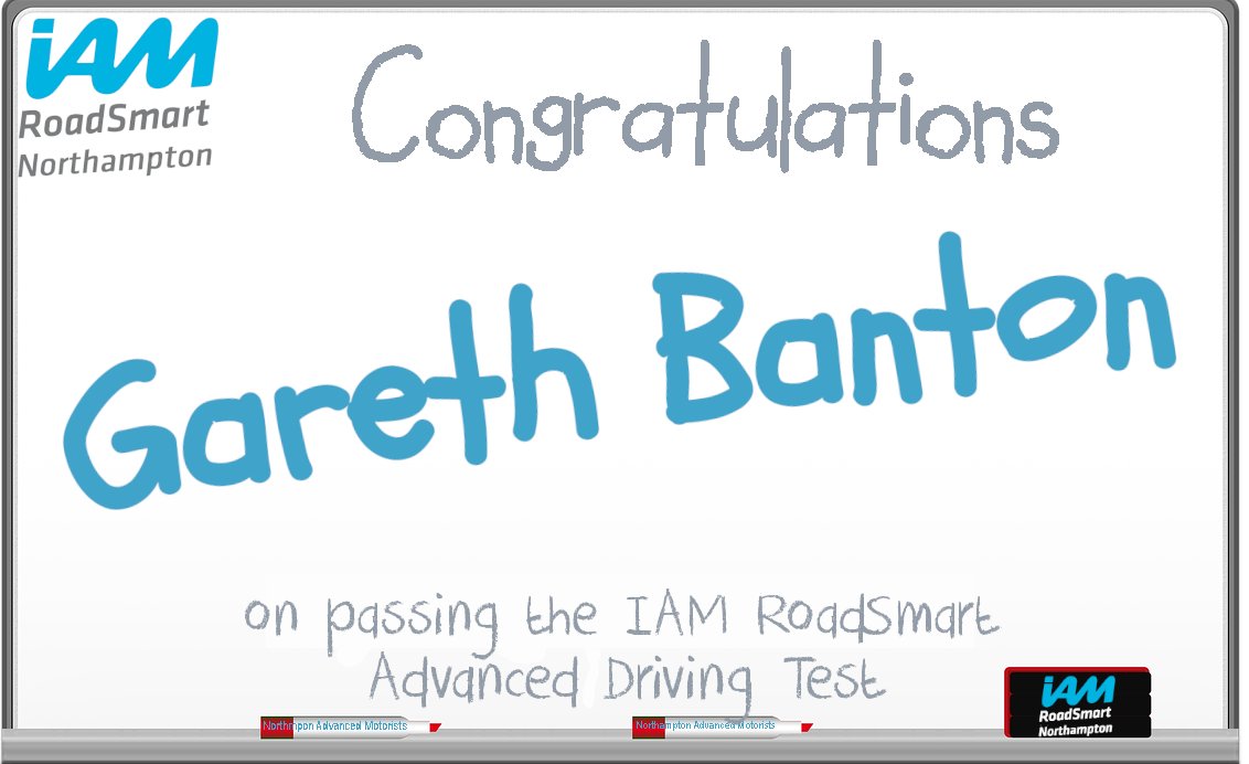 Northampton Advanced Motorists tweet media