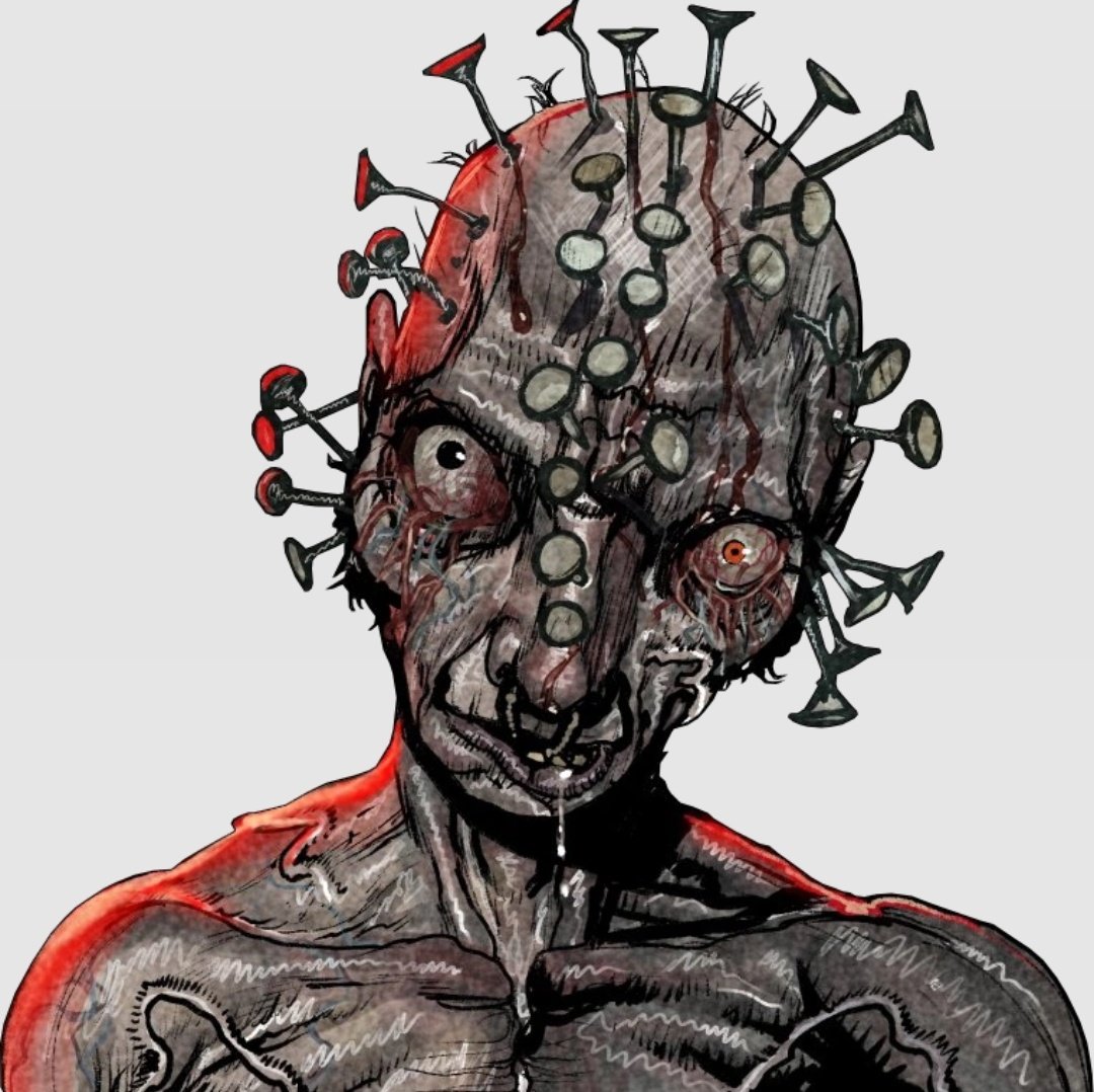 jenan_arte's tweet image. "vermelho amarronzado"

pupilas de tamanhos diferentes

veias amarronzadas ao redor dos olhos

o fato dela te viciar tal qual a tinta

tenho certeza q a Rubra é pelo menos derivada do elemento vindo do sino de tipora e ficou famoso pelo submundo ocultista dps q tudo oq rolou la