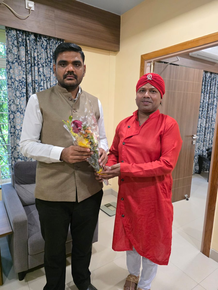 TheWishRout's tweet image. I M glad to meet with Paradeep MLA sri 
#Sampad Chandra Swain sir