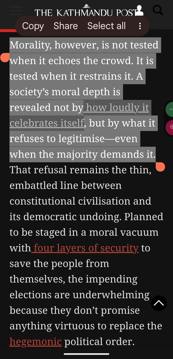 Dorje_sDooing's tweet image. When multiple times more citizens are without tertiary education than are, near 100% are religious, #CasteSystem is the social foundation w/ a 250-yr sexist, casteist history, why wouldn't majoritanism prevail?! Would've been surprised had it not. #Nepal (kathmandupost.com/columns/2026/0…)