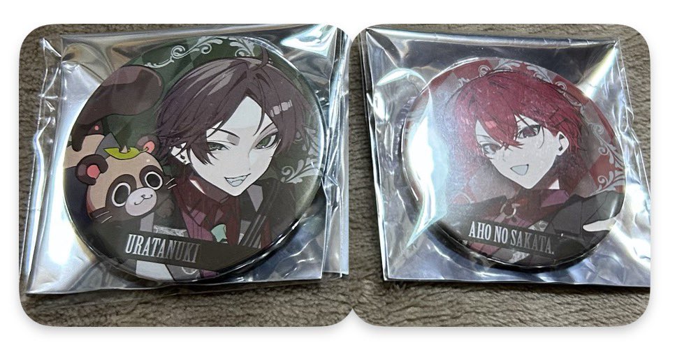 浦島坂田船 うらたぬき 志麻 となりの坂田 センラ 缶バッジ チェキ