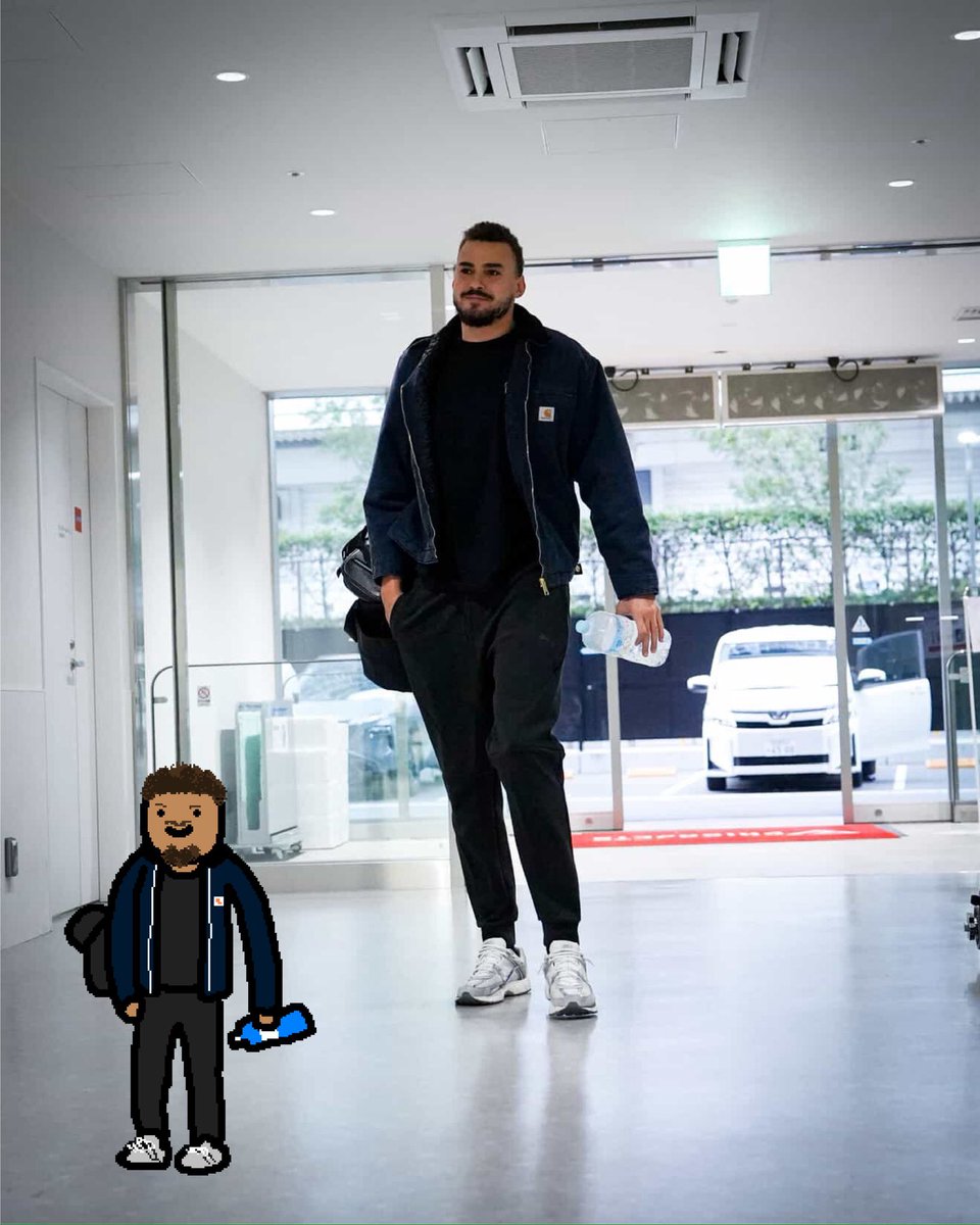 NBA PAINT × CHIBAJETS 🚶🏻🚶🏻📸 #千葉ジェッツ #ディー・ジェイ・ホグ