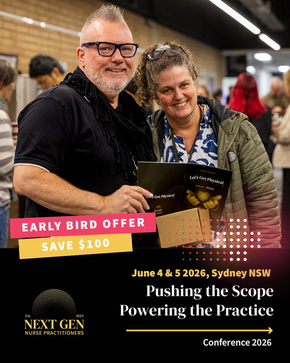 Save $100 with Early Bird tickets to the #NextGen Conference.
 
A purpose-built event for AOD NPs, advanced practice nurses and emerging NP leaders seeking to expand their practice into the AOD specialty.
 
🎟️bit.ly/4b1IsyN