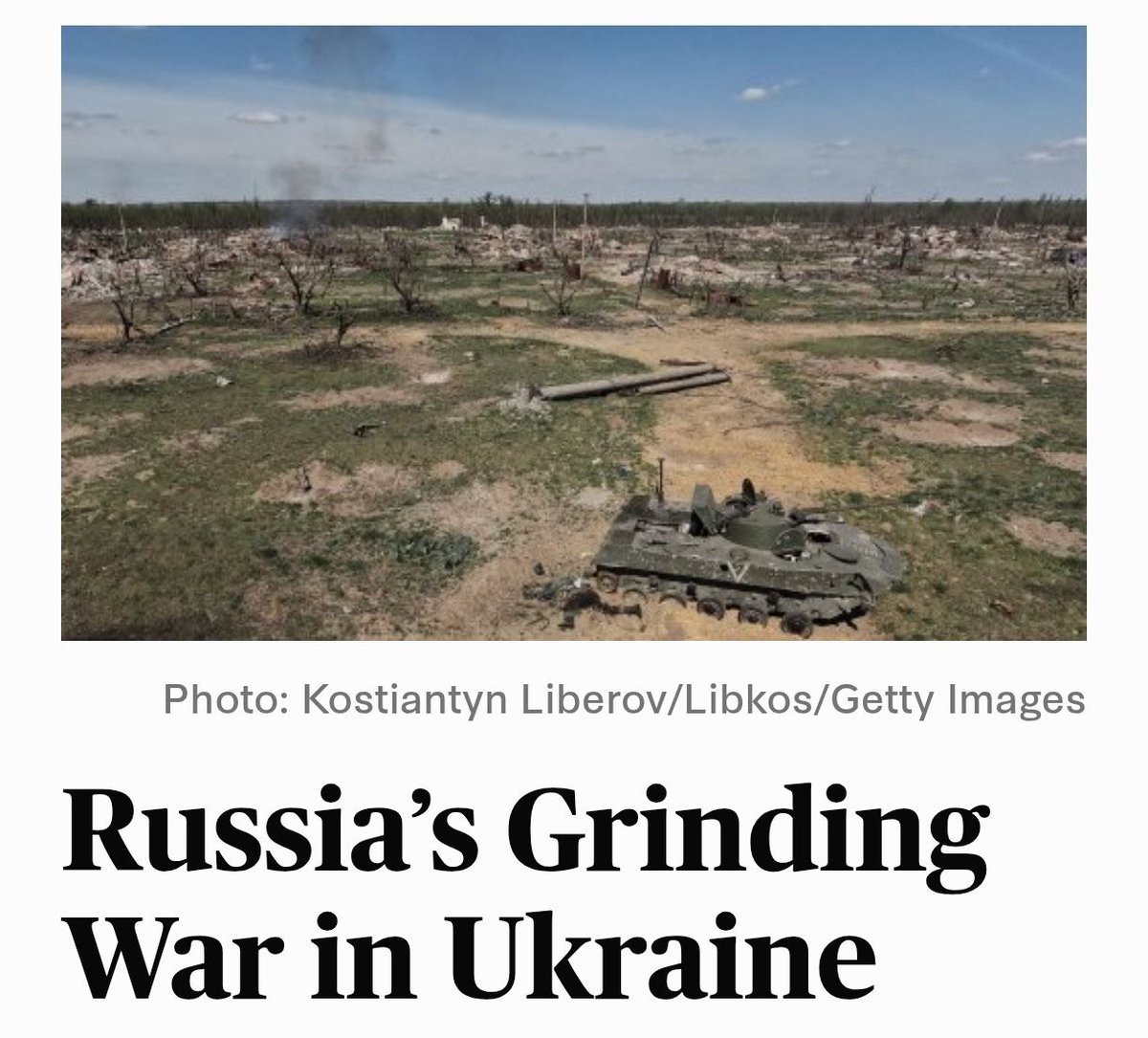 nexta_tv's tweet image. Nothing like this has happened since World War II

The U.S. analytical center Center for Strategic and International Studies (CSIS) has published new estimates of losses in Russia’s war against Ukraine — and the numbers are staggering.

According to CSIS, Ukraine’s total losses…