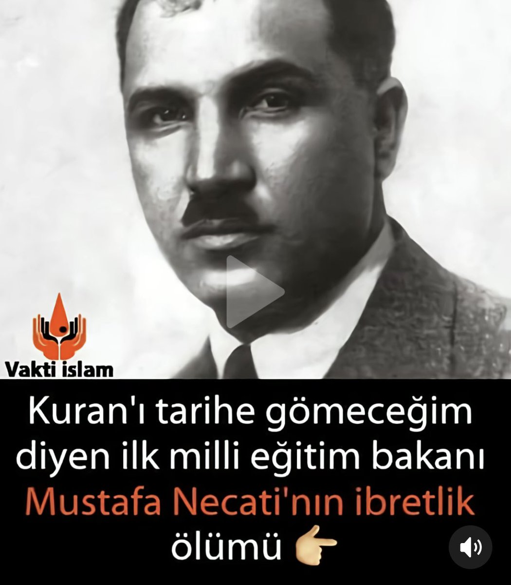 MİLLi EĞİTİM BAKANI MUSTAFA
NECATİ'NİN İBRETLİK ÖLÜMÜ!!!
BAY NECATININ OLÜMÜ! (Onk. Dr. Haluk Nurbaki)
Rahmetli babam o zamanlar Konya'nın tek gazetesi olan "Babalık" gazetesinin başyazarı idi. Ondan işittiğim şu olayı aynen naklediyorum: "Devrin ilk Maarif Vekillerinden (Milli