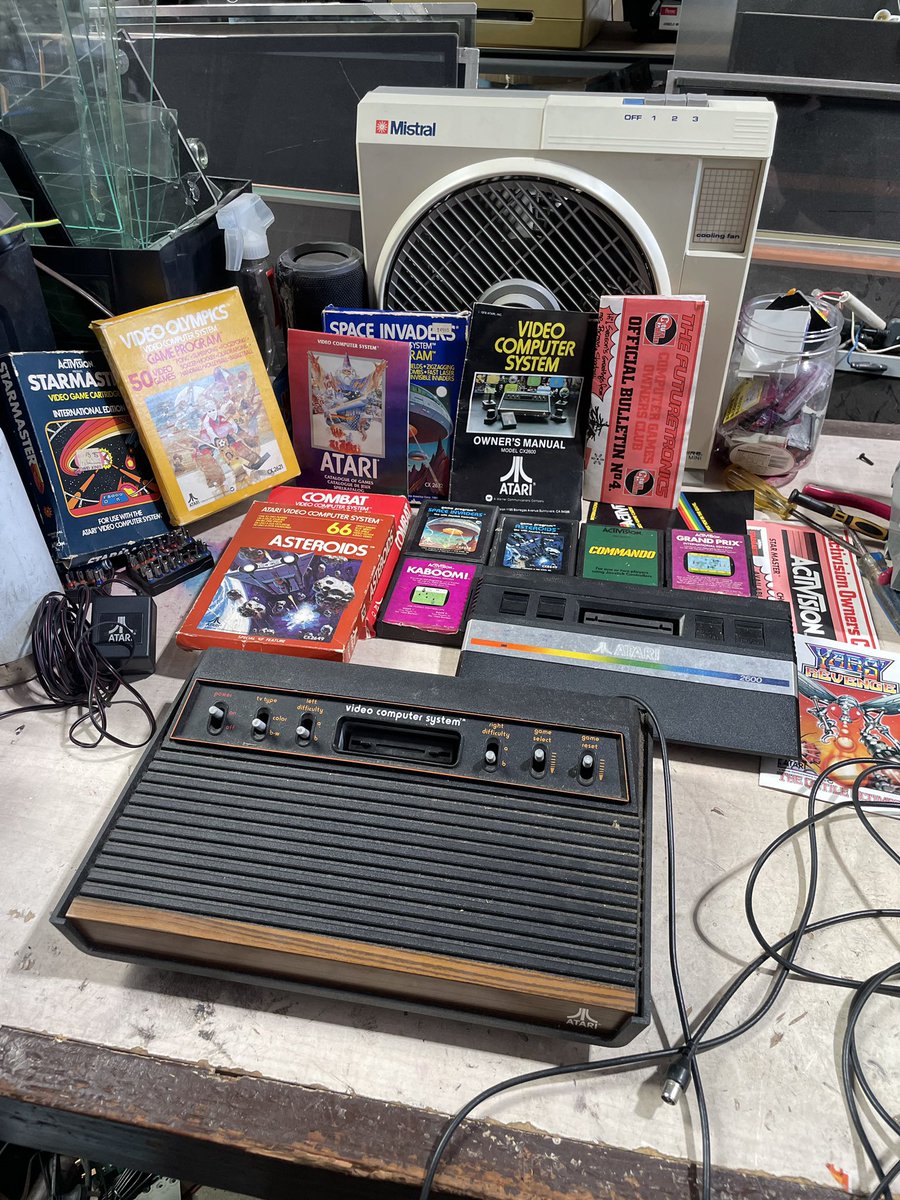 Yoooo this came into the warehouse  for recycling today! Haven’t tested it yet but hopefully she lives!