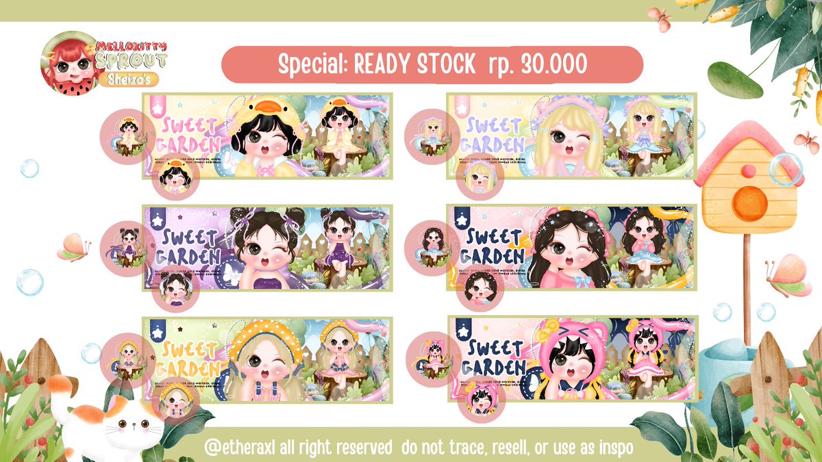 etheraxl's tweet image. .
HemLLo mello-nions 💕🪜 help RT yaa thankyou #zonauang️ #zonaba 

Aku membawa 12 layout chibi ready stock yang bisa di take hari ini 28 Jan 26 pukul 19.00 By DM only, sudah free retext dan bisa resize:

1. QR
2. Wabis
3. Pinned
4. Dll (ask first)

Cek alt dan scroll down ya!
.