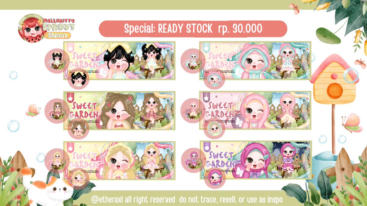 etheraxl's tweet image. .
HemLLo mello-nions 💕🪜 help RT yaa thankyou #zonauang️ #zonaba 

Aku membawa 12 layout chibi ready stock yang bisa di take hari ini 28 Jan 26 pukul 19.00 By DM only, sudah free retext dan bisa resize:

1. QR
2. Wabis
3. Pinned
4. Dll (ask first)

Cek alt dan scroll down ya!
.