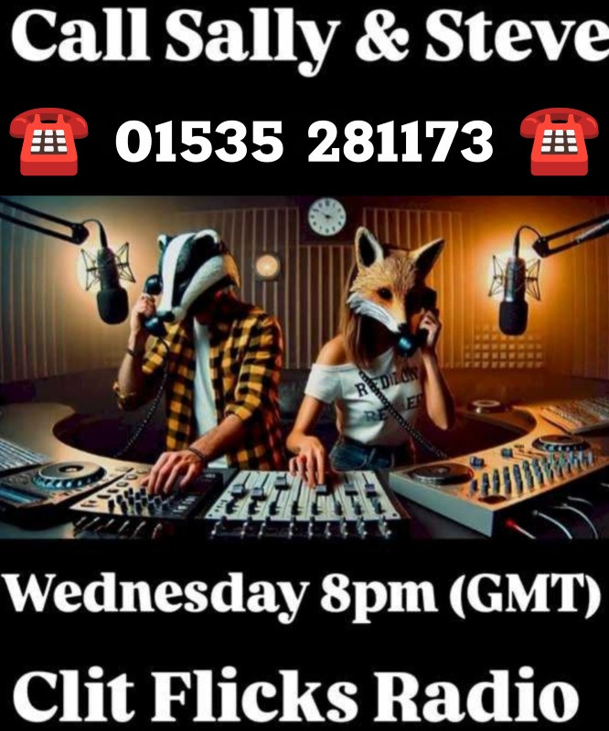 Tune in to Sally and Steve LIVE tonight at 8pm on 
clitflicksradio.com.  

Question:
 What’s your biggest turn-on that has nothing to do with looks?  Why not call in