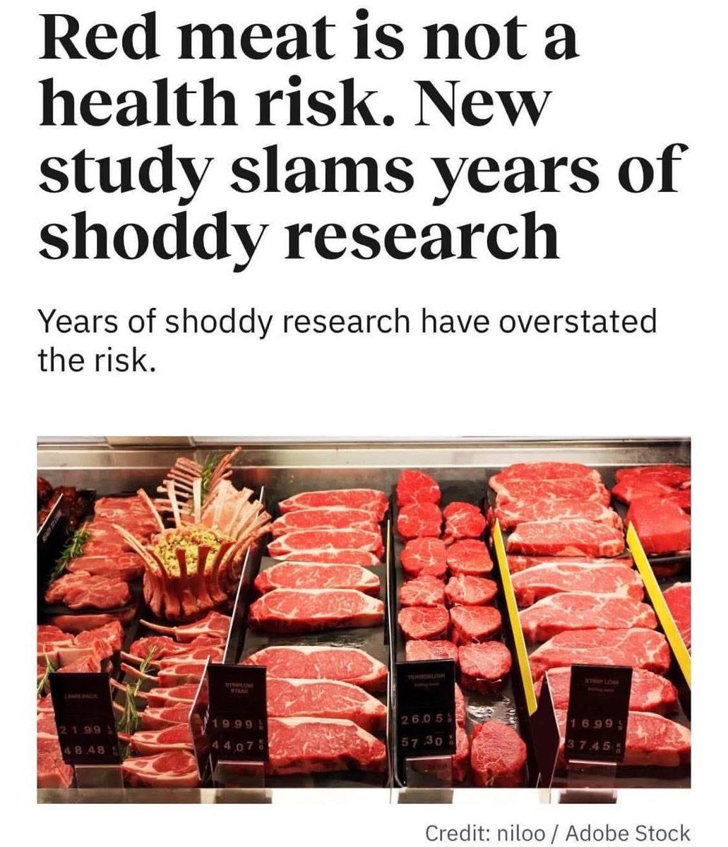 NoFarmsNoFoods's tweet photo. Follow the science. 🥩 https://t.co/iiYad4lx6v