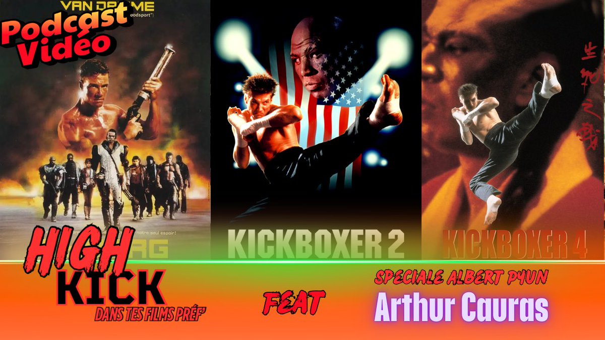 Hello les amis, 

Aujourd’hui, émission spéciale Albert Pyun feat <a href="/arthurcauras/">Arthur Cauras</a> 🔥

📲 Dispo sur toutes les plateformes et sur YouTube (avec montage exclusif)

Like, RT et Partage = ❤️

👉 linktr.ee/highkickpodcas…