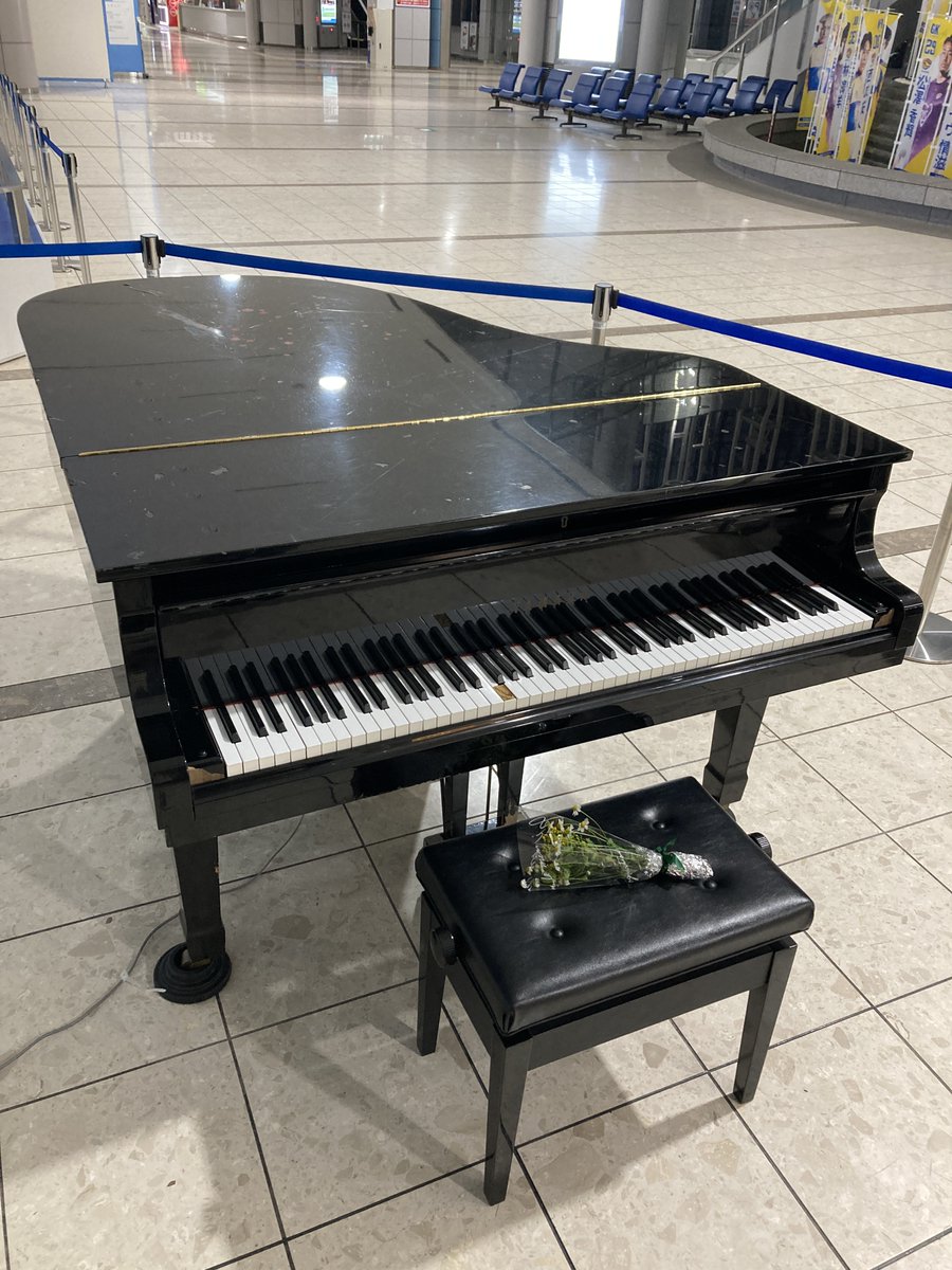復興空港ピアノ 」設置まであと2週間！設置期間は2/28(土)～3/11(水