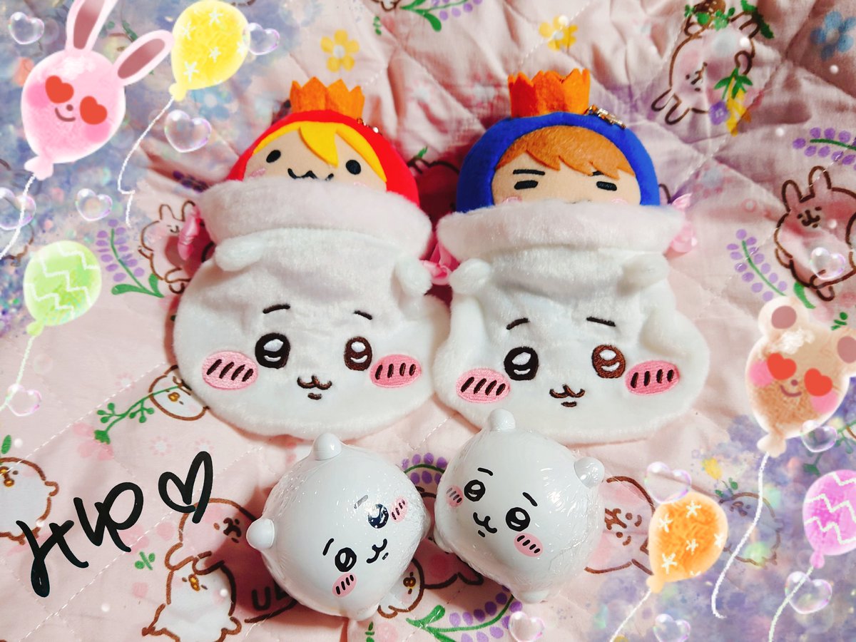 お友達から誕生日プレゼントが届きました🎁

ちいかわ❤いっぱい😍
嬉しいよ😭

おかお巾着も諦めてたのに😭2つも入ってた😭
ルームソックスも暖かそうで長野の冬もこれで越えられるwww

遅くなっちゃったけど…て言ってたけど、いつもいっぱいありがとうございます😆

#ちいかわ
#もちせす