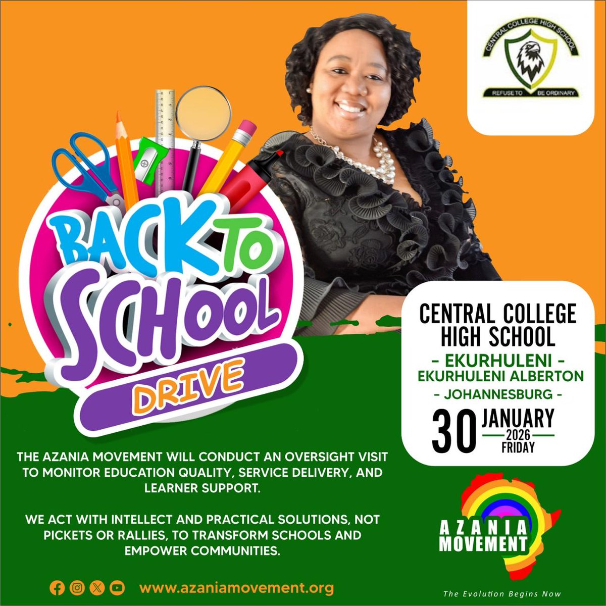 Azania Movement Official tweet media