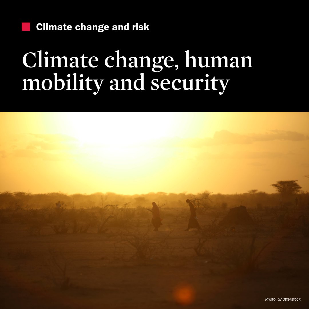 SIPRIorg's tweet photo. How can the connected challenges of climate change, human mobility and security be addressed? Read the recommendations in this SIPRI Policy Brief: ➡️ https://t.co/lc4k2mnd3d
#ClimateChange #Migration #HumanMobility #Peace https://t.co/OHYq2IDUt7