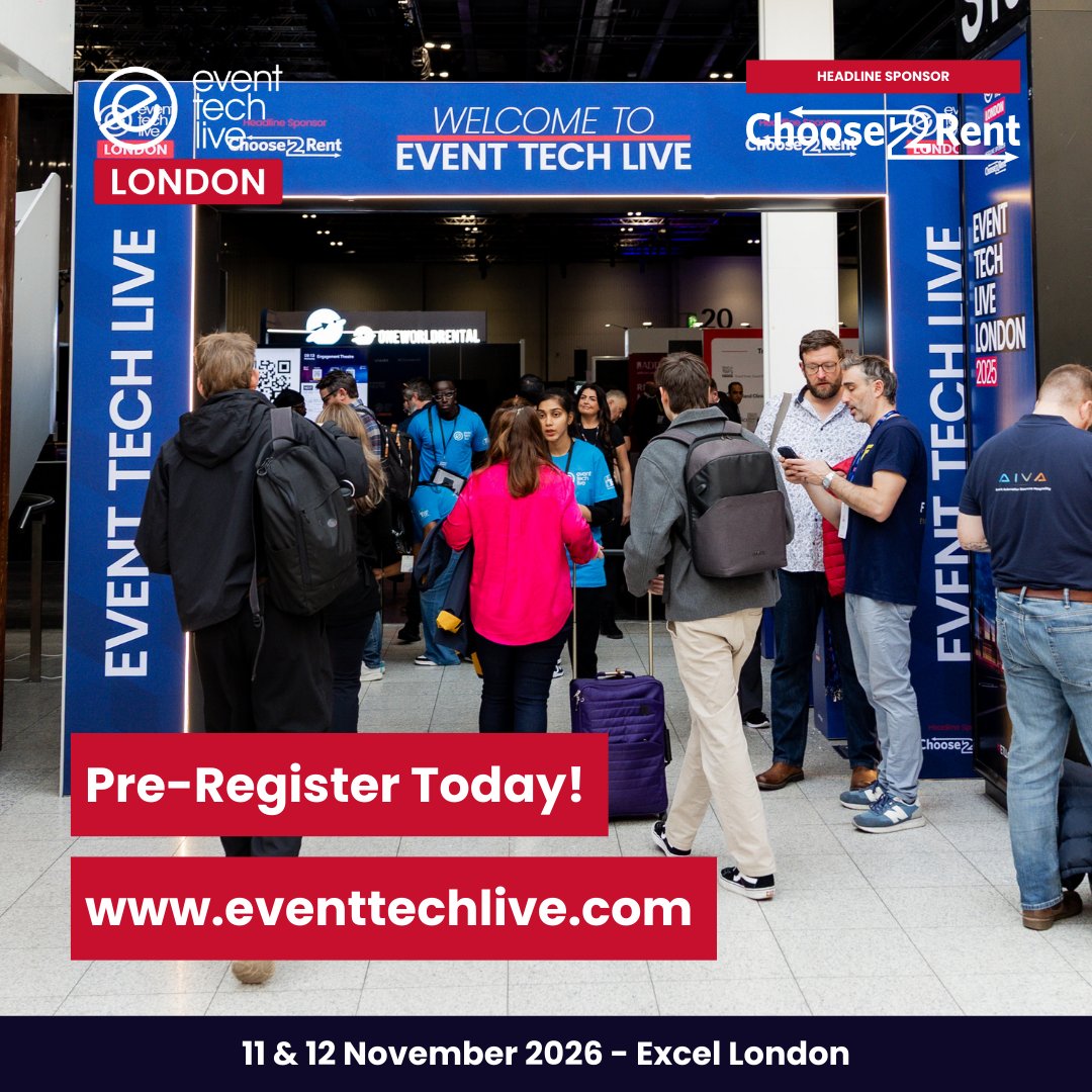 Event Tech Live tweet media