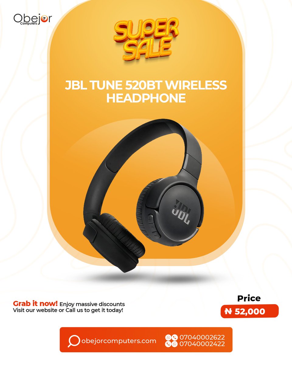 obejorcomputers's tweet image. 💥 It’s MASSIVE. It’s BIG. It’s AFFORDABLE just for YOU! 💻🔥Get unbeatable tech deals from Obejor Computers where quality meets your budget!

Shop now 👉 obejorcomputers.com
#ObejorComputers #TechDeals #AffordableTech #LaptopSales #NaijaTech