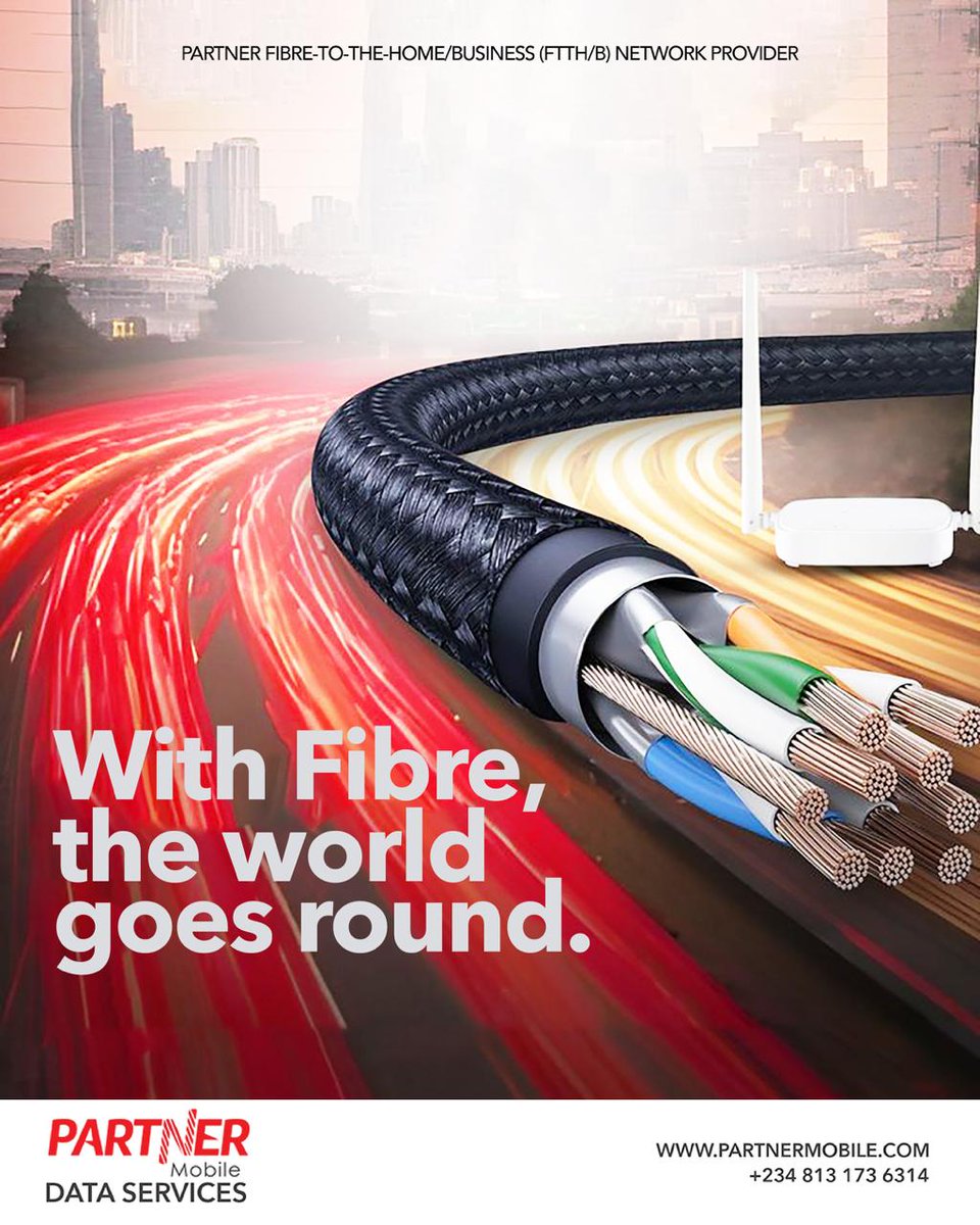 PartnerFtth's tweet photo. When your internet is fast, everything feels easier. Work runs smoother. Streaming loads instantly. Business stays connected.
That's the power of fibre internet from Partner Mobile.
Send us a DM or call now to get started.
#PartnerFTTH #fibreinternet #highspeedinternet https://t.co/52pHu6S4yv