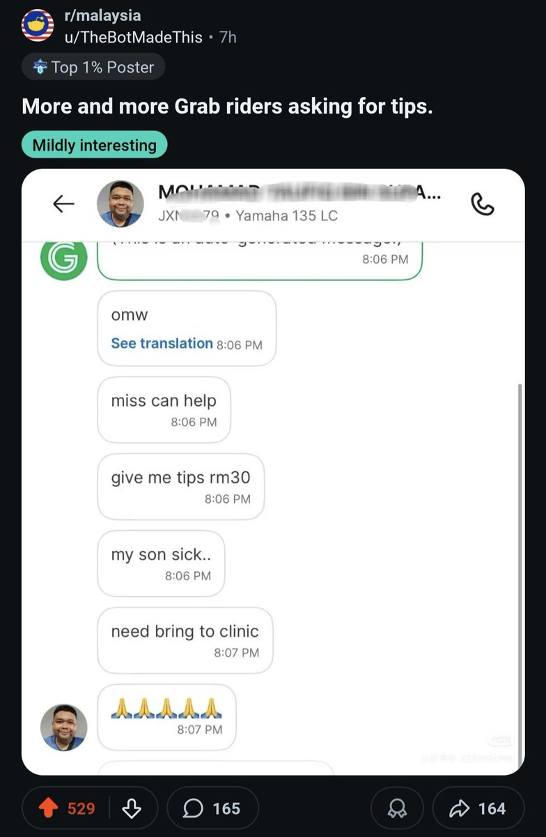 adibhazlami's tweet photo. Dah makin melarat pulak tipping culture dalam our society.

Kalau dah mintak gini, nanti tak bagi ada social tense pulak. https://t.co/8iLjcxEZBk