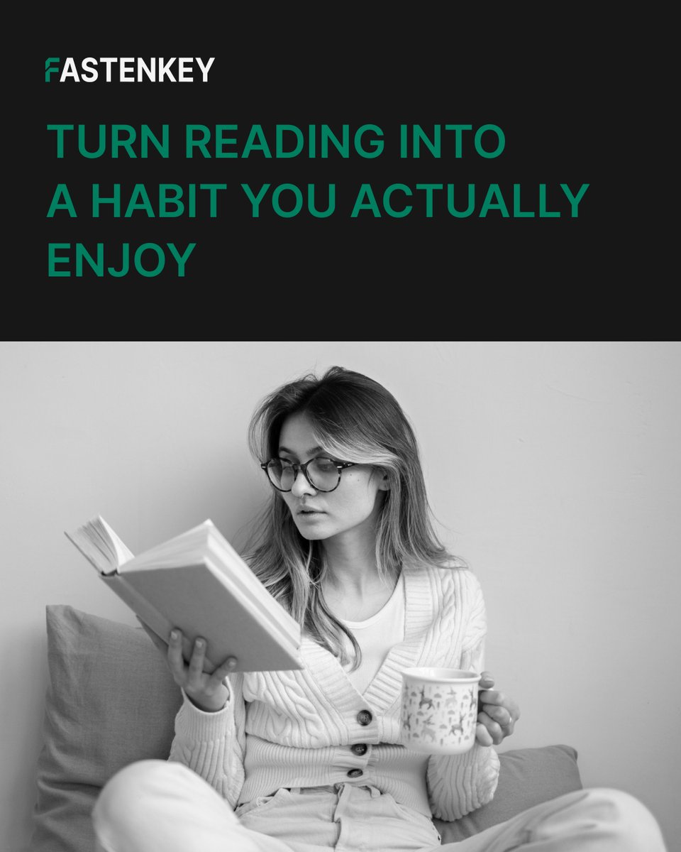 fastenkey's tweet photo. Transform reading into a joy! 📘

✨ FastenKey makes learning engaging and consistent. A few pages today, a chapter tomorrow! 

#FastenKey #ReadingHabit #EnjoyLearning #EbookExperience #KnowledgeRoutine #PersonalGrowth https://t.co/02N5TWnVxB
