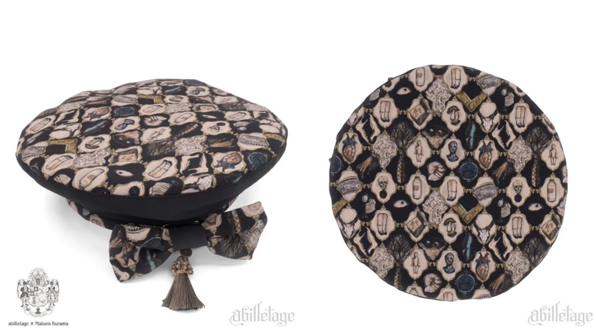 まくらくらま アビエタージュ ベレー帽 まくらくらま アビエタージュ ベレー帽