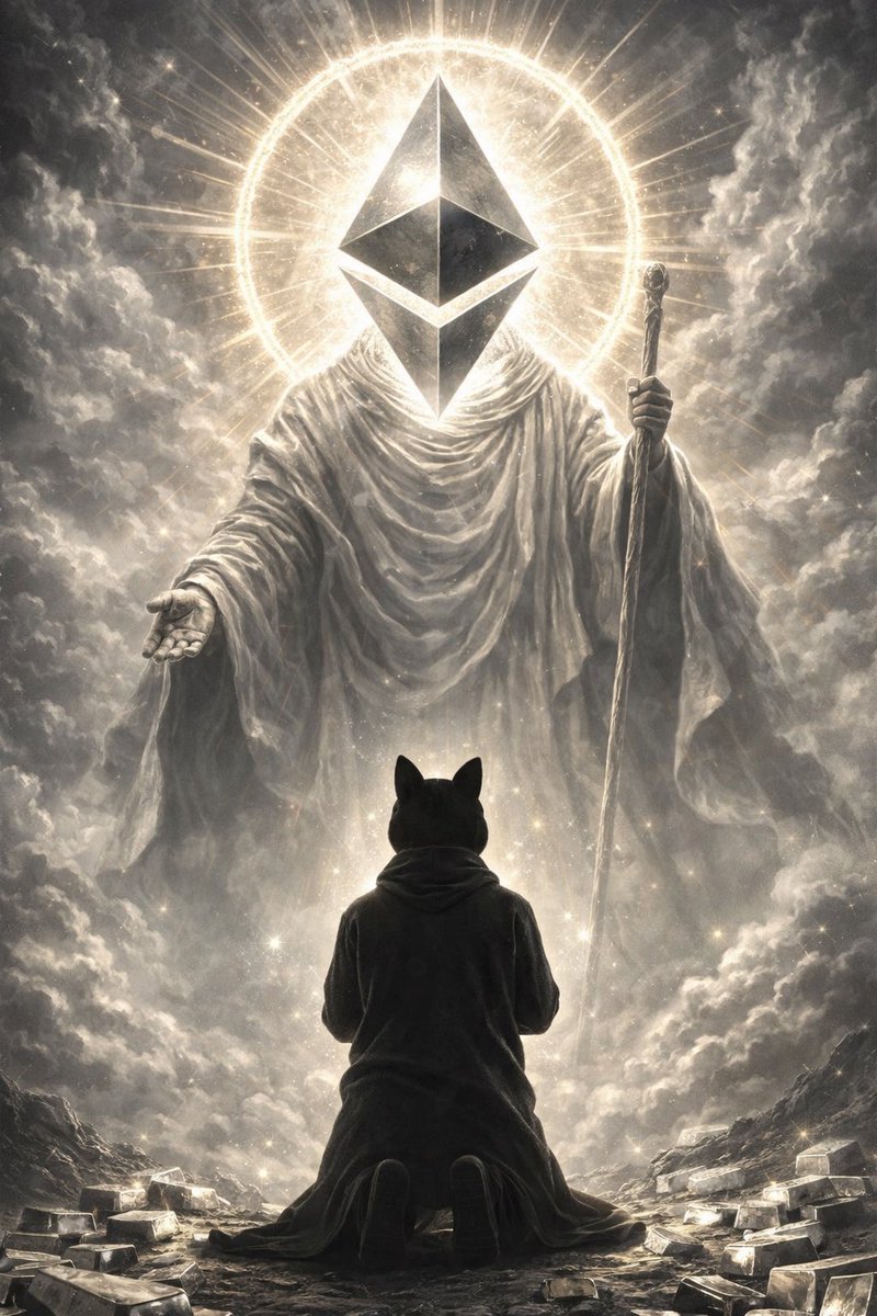 Behold, the next chapter in the Book of Ethereum draws near.

The time is appointed, shall $ETH rise and be lifted to heights yet unseen?