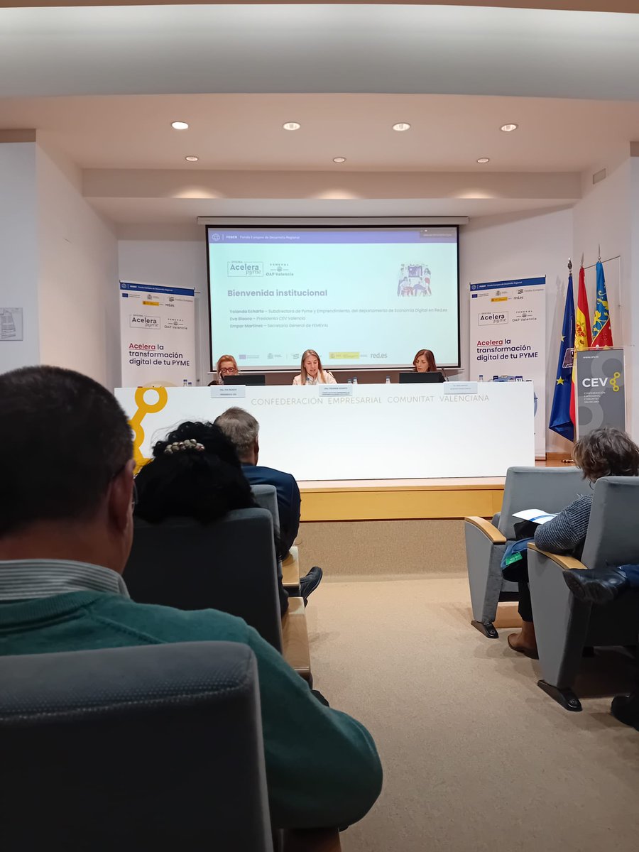_SomComarca's tweet photo. 📅 El 27 de gener assistim a la Jornada FEMEVAL – Accelera Pime en la CEV, on es va presentar l'Oficina Accelera Pime i es va debatre sobre digitalització, emprenedoria i oportunitats per a les pimes.

#AvalemTerritori @GVAlabora @empleogob https://t.co/e1teA139uG