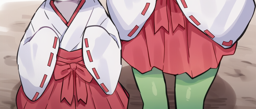 巫女姉妹！
（タップで見てね！）
